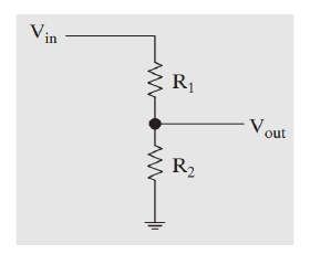 Voltage divider circuit from Laboratory 1
